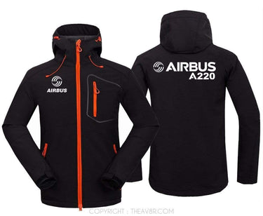 AIRBUS A320 FLEECE HOODIE THE AV8R